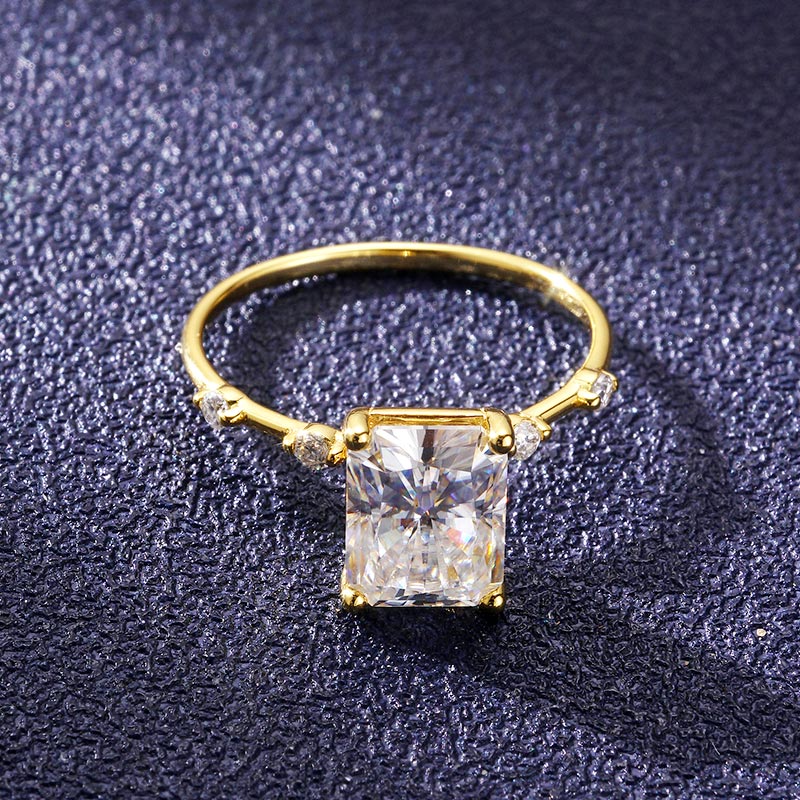 Custom 14k gold VVS1 Moissanite Engagement Ring Deposit