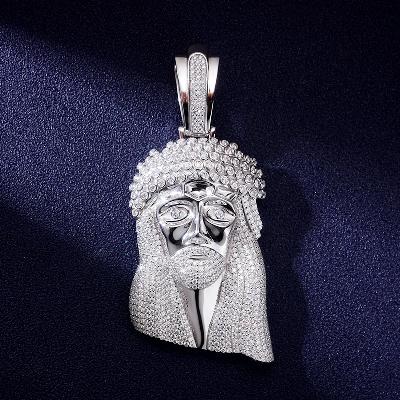 Custom VVS1 Moissanite Jesus Pendant Deposit