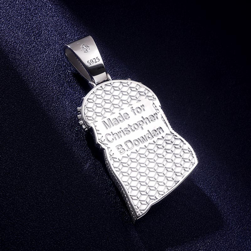 Custom VVS1 Moissanite Jesus Pendant Deposit
