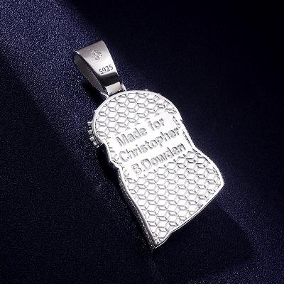 Custom VVS1 Moissanite Jesus Pendant Deposit