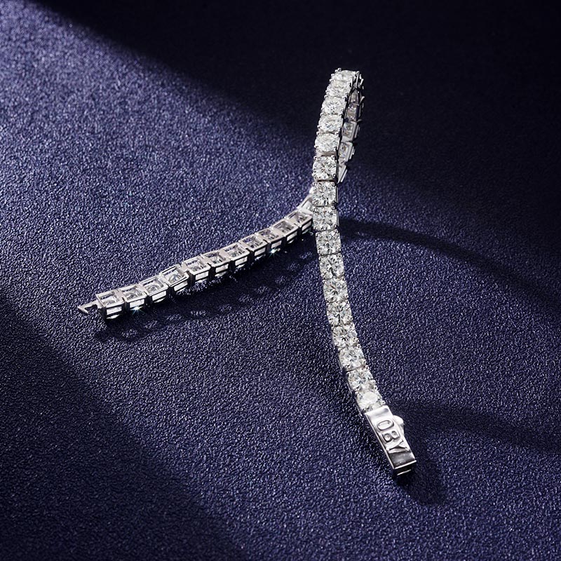 Custom VVS1 Moissanite Tennis Bracelet Deposit