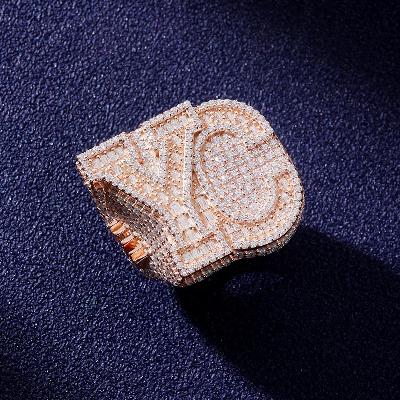 Custom VVS1 Moissanite Letter Ring Deposit