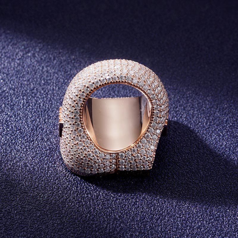 Custom VVS1 Moissanite Letter Ring Deposit