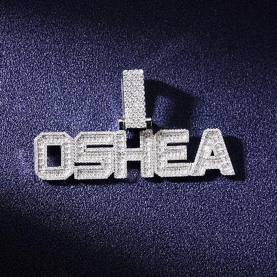 Custom VVS1 Moissanite Letter Pendant Deposit