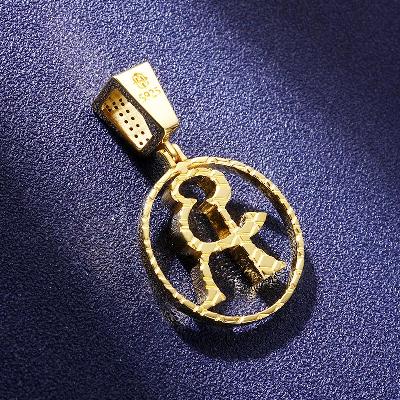 Custom VVS1 Moissanite Logo Pendant Deposit