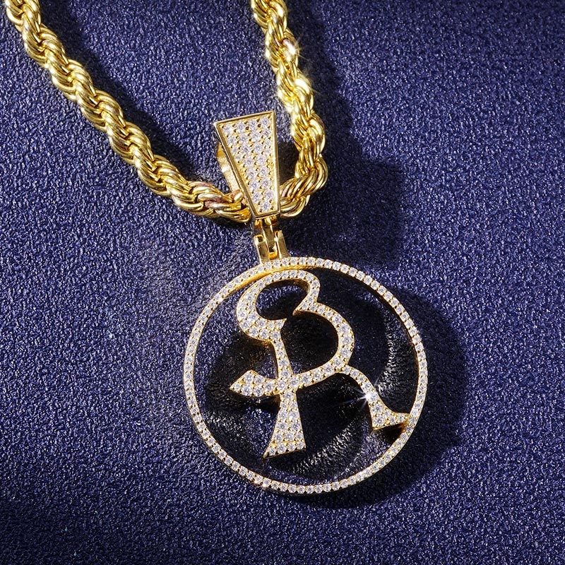 Custom VVS1 Moissanite Logo Pendant Deposit