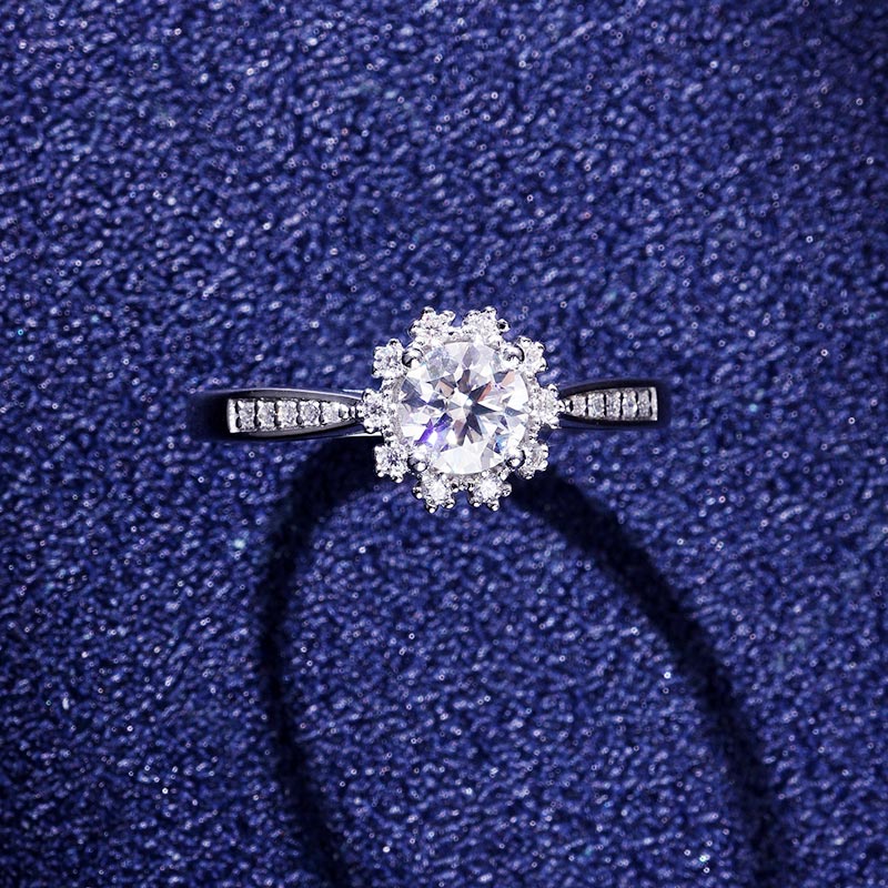 Custom VVS1 Moissanite Engagement Ring Deposit