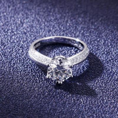 Custom VVS1 Moissanite Engagement Ring Deposit