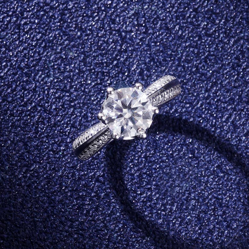 Custom VVS1 Moissanite Engagement Ring Deposit