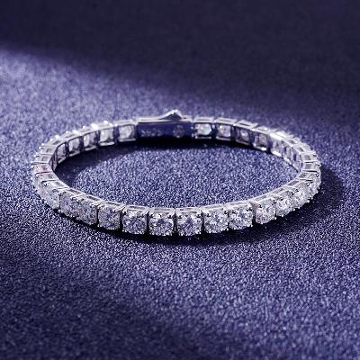 Custom VVS1 Moissanite Tennis Bracelet Deposit