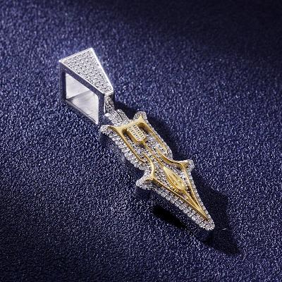 Custom VVS1 Moissanite Logo Pendant Deposit
