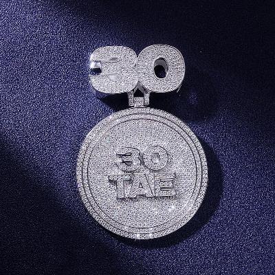 Custom VVS1 Moissanite Pendant Deposit