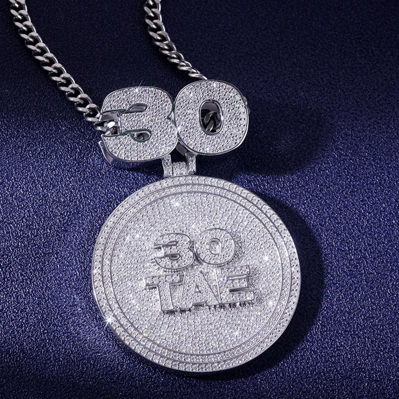 Custom VVS1 Moissanite Pendant Deposit