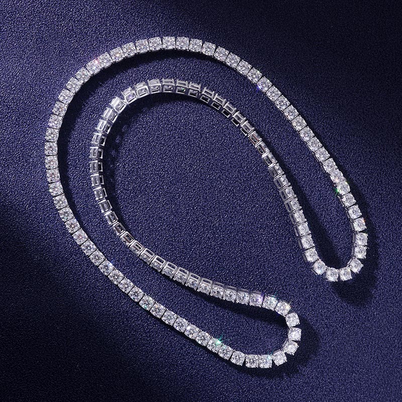 Custom VVS1 Moissanite Tennis Necklace Deposit