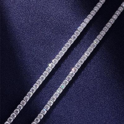Custom VVS1 Moissanite Tennis Necklace Deposit