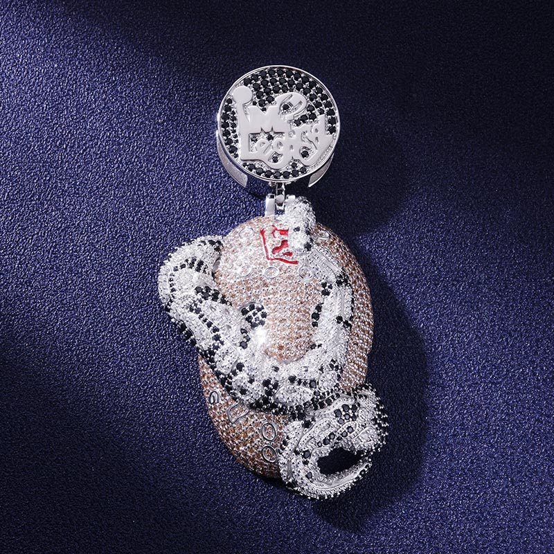 Custom Iced Python&Mask Pendant Deposit