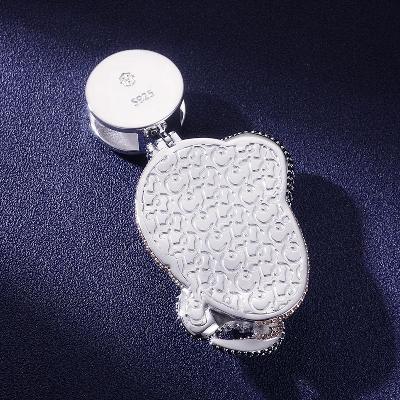 Custom Iced Python&Mask Pendant Deposit