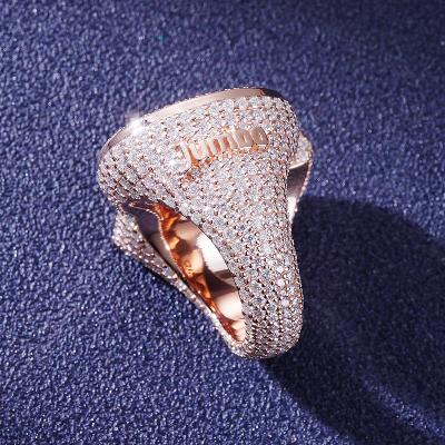 Custom VVS1 Moissanite Letter Ring Deposit