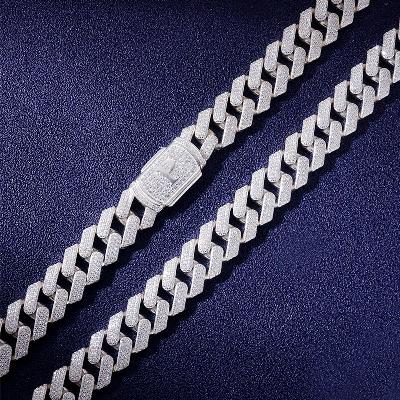 Custom VVS1 Moissanite Cuban Chain Deposit