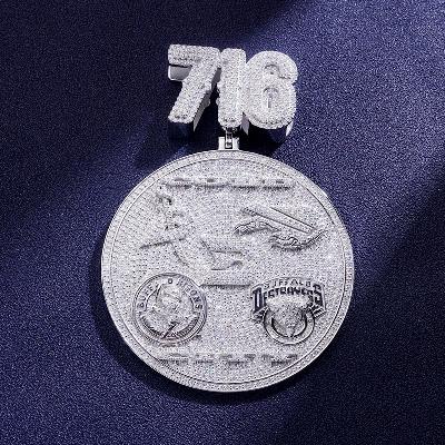 Custom VVS1 Moissanite Pendant Deposit