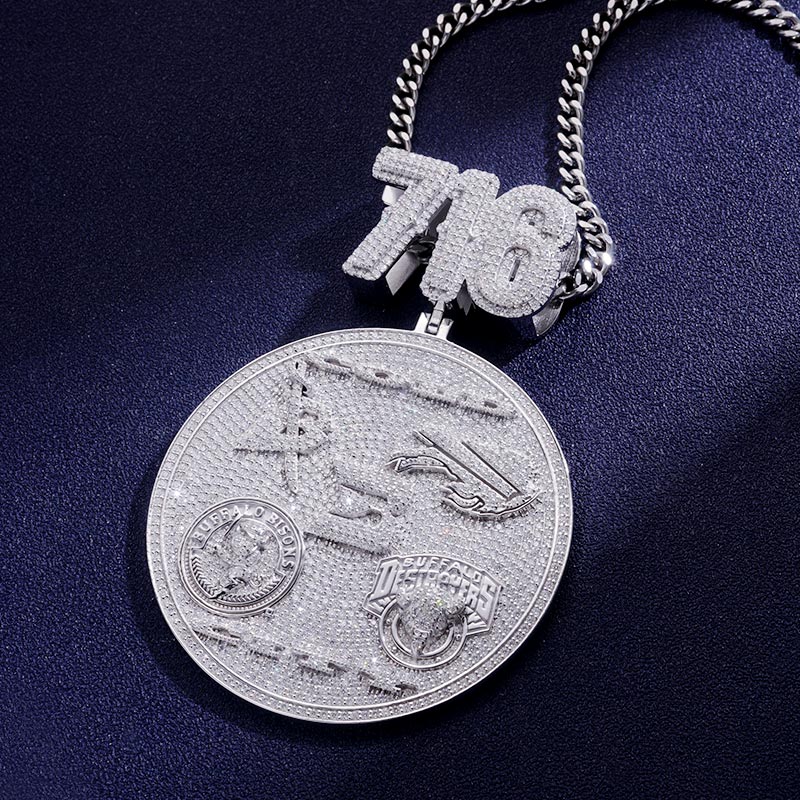Custom VVS1 Moissanite Pendant Deposit
