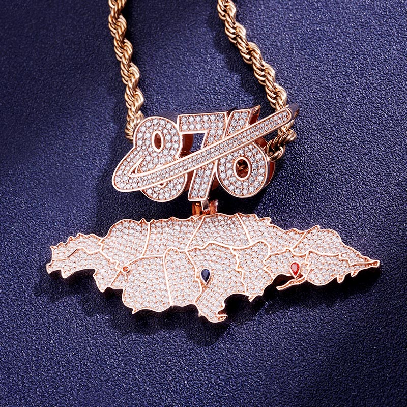 Custom Iced Letter Pendant Deposit