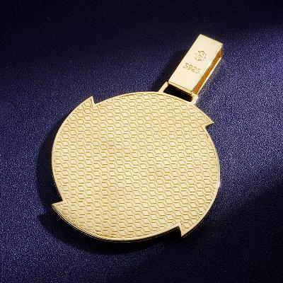 Custom VVS1 Moissanite Logo Pendant Deposit