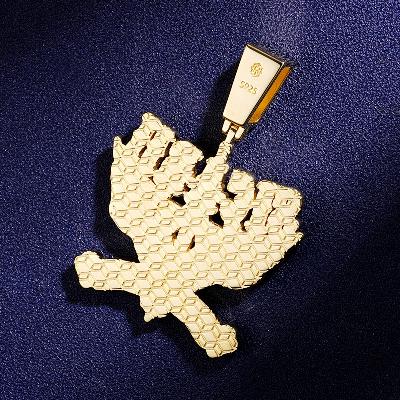 Custom Iced Logo Pendant Deposit Custom Iced Logo Pendant Deposit