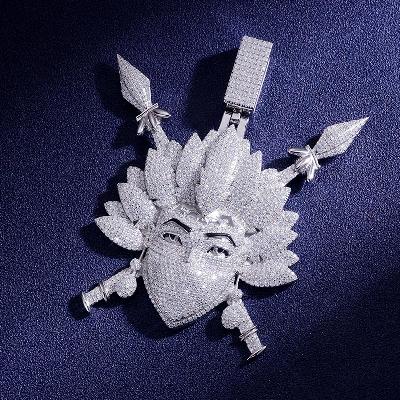 Custom VVS1 Moissanite Cartoon Pendant Deposit Custom VVS1 Moissanite Cartoon Pendant Deposit