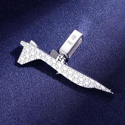 Custom VVS1 Moissanite Airplane Pendant Deposit Custom VVS1 Moissanite Airplane Pendant Deposit