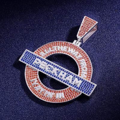 Custom Iced Logo Pendant Deposit Custom Iced Logo Pendant Deposit