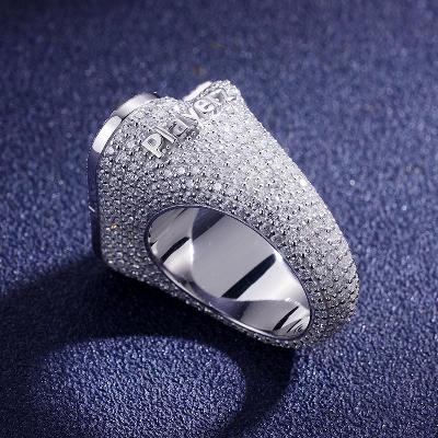 Custom VVS1 Moissanite Ltter Ring Deposit