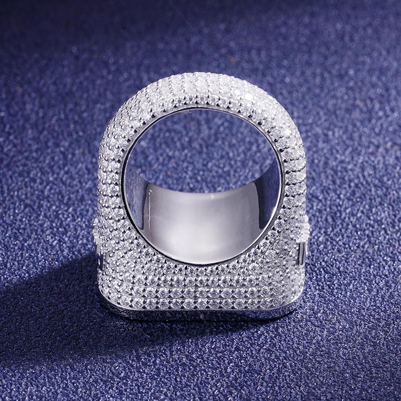 Custom VVS1 Moissanite Ltter Ring Deposit