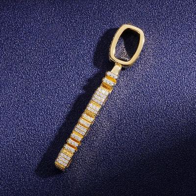 Custom VVS1 Moissanite Letter Pendant Deposit
