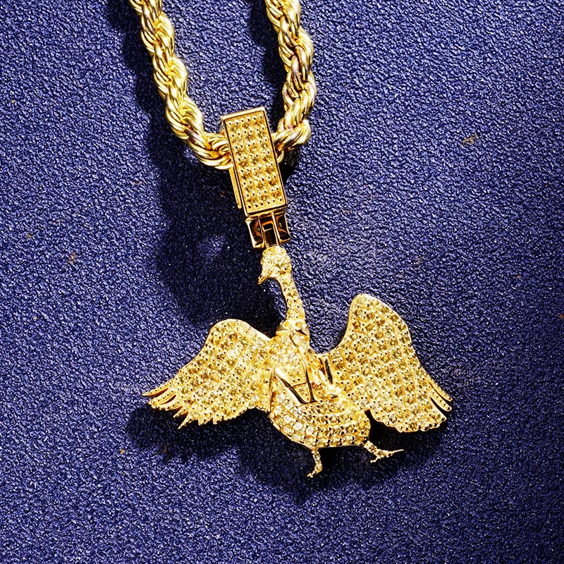 Custom Iced Goose Pendant Deposit
