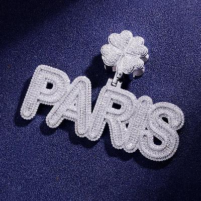 Custom VVS1 Moissanite Letter Pendant Deposit