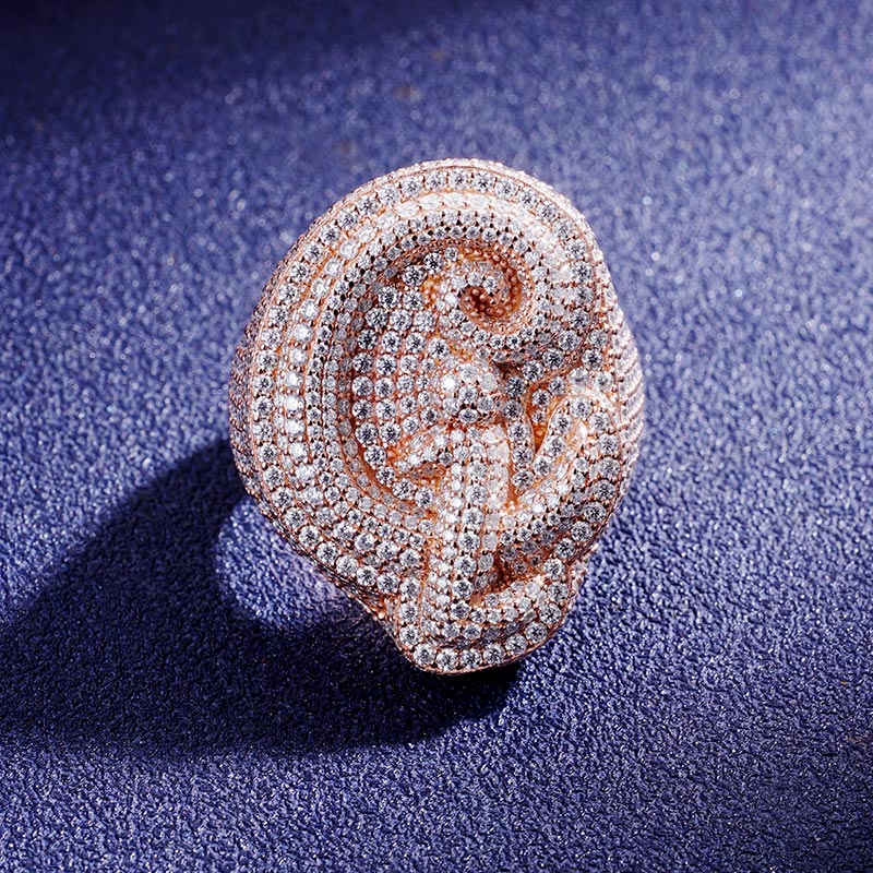 Custom  S925 & VVS1 Moissanite Ring Deposit