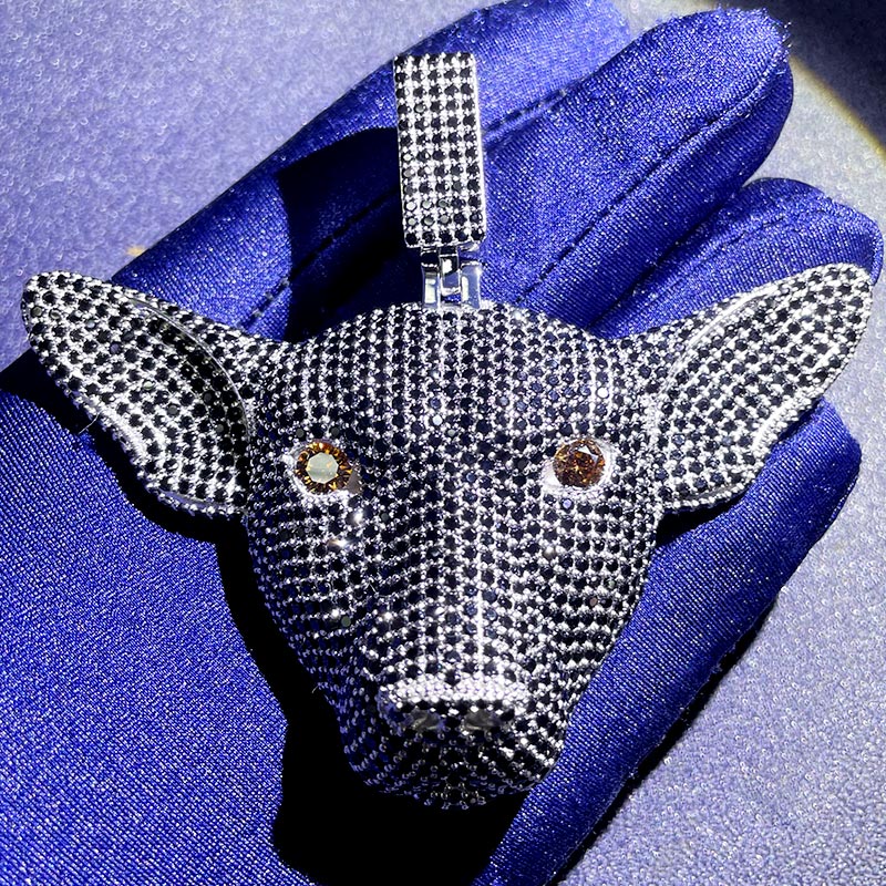Custom Iced Dog Pendant Deposit