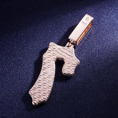 Custom VVS1 Moissanite Number Pendant Deposit