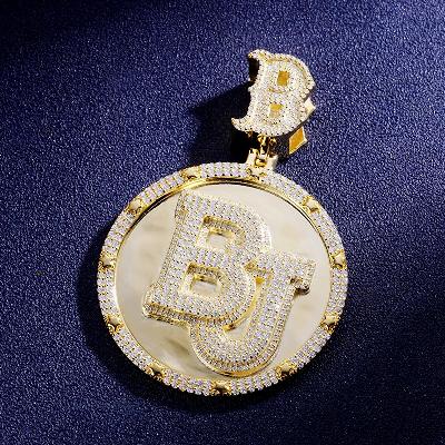 Custom S925 & VVS1 Moissanite Letter Pendant Deposit