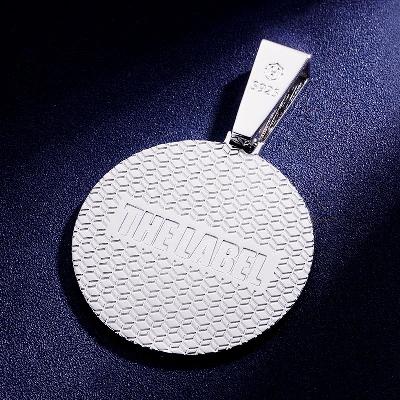 Custom S925 & VVS1 Moissanite Logo Pendant Deposit