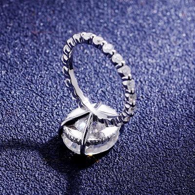 Custom S925 & VVS1 Moissanite Oval Cut Ring Deposit
