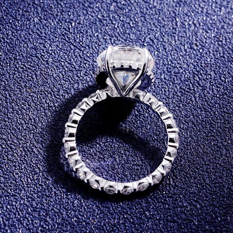 Custom S925 & VVS1 Moissanite Oval Cut Ring Deposit