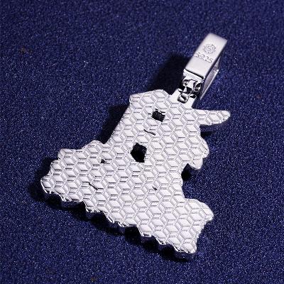 Custom S925 & VVS1 Moissanite Letter Pendant Deposit