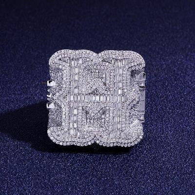 Custom S925 & VVS1 Moissanite Letter Ring Deposit