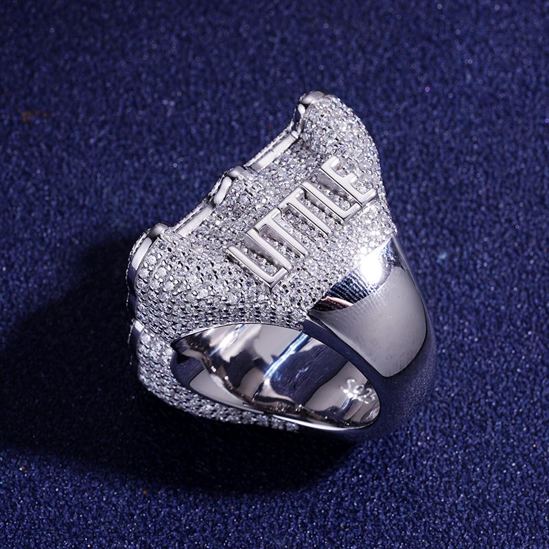 Custom S925 & VVS1 Moissanite Letter Ring Deposit