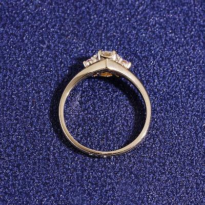 Custom 18K Gold & VVS1 Moissanite Engagement Ring Deposit