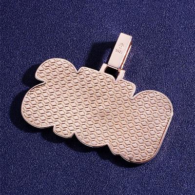 Custom S925 & VVS1 Moissanite Letter Pendant Deposit