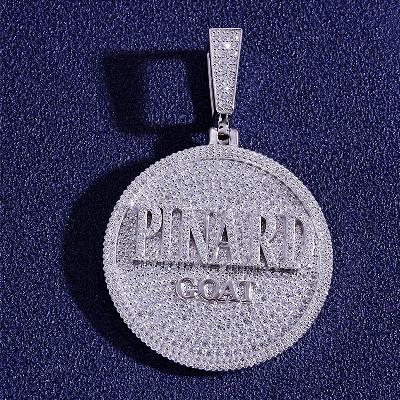 Custom Iced S925 Medal & Letter Pendant Deposit