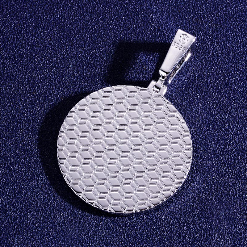 Custom Iced S925 Medal & Letter Pendant Deposit